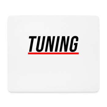 TUNING - Idée cadeau cadeau de tuning voiture - Tapis de souris (format paysage) - blanc - Devant