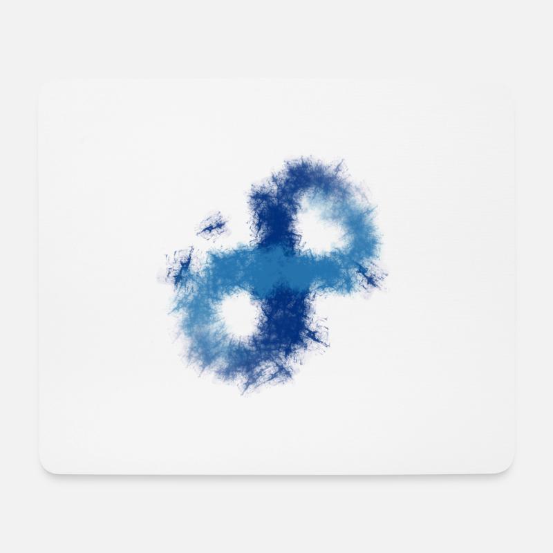 Infinity splash - Mousepad (Querformat) - Weiß