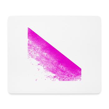 Pink Brush - Mouse Pad (horizontal) - white - Front