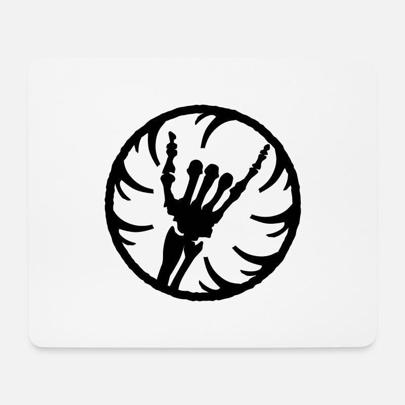 hang_l_new_vec_1 en - Mouse Pad (horizontal) - white