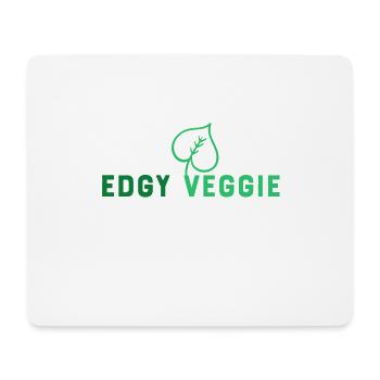 Idée de cadeau de végétarien végétarien - Tapis de souris (format paysage) - blanc - Devant