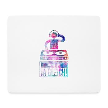 Dj dein Song läuft ja gleich - Mousepad (Querformat) - Weiß - Vorne