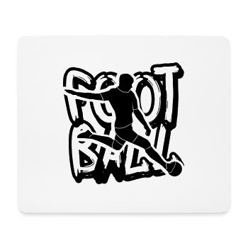 TAG FOOTBALL H - Mouse Pad (horizontal) - white - Front