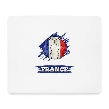 Football France Football France Football - Tapis de souris (format paysage) - blanc - Devant