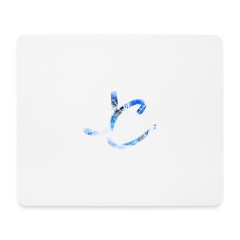 JC - Tapis de souris (format paysage) - blanc - Devant