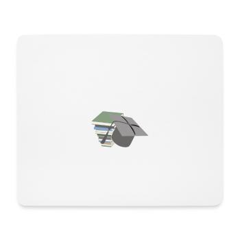 Never underestimate a man University Bonn (white) - Mouse Pad (horizontal) - white - Front