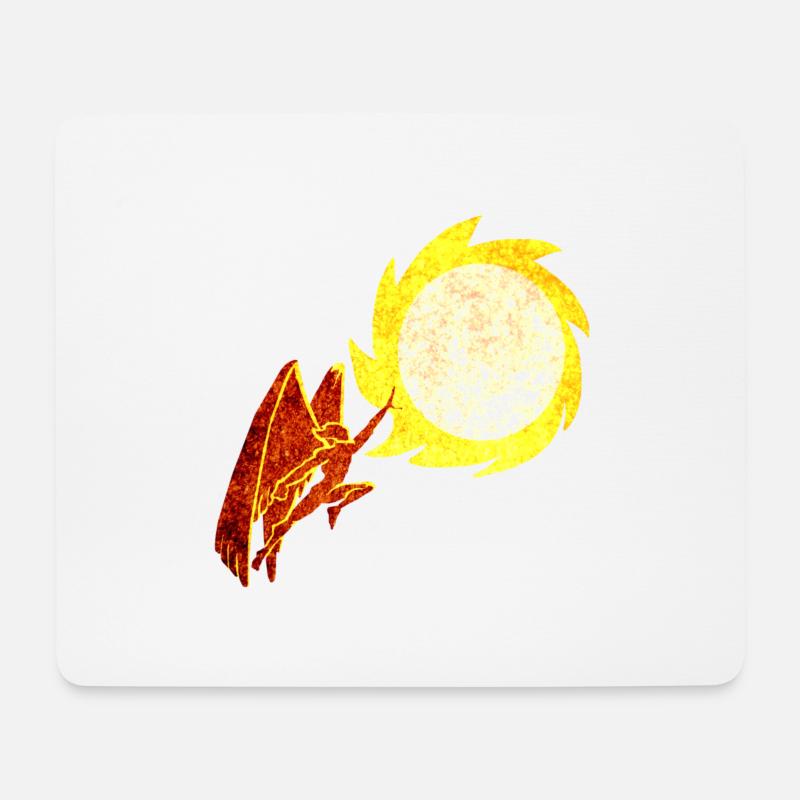 Icarus2 - Mousepad (Querformat) - Weiß