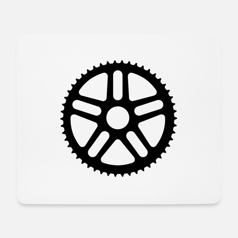 Gear - Mouse Pad (horizontal) - white