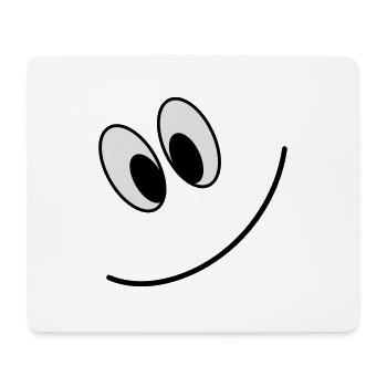 Smilie 2 - Mousepad (Querformat) - Weiß - Vorne