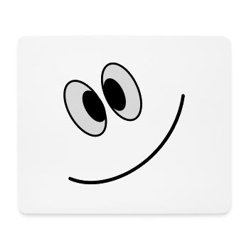 Smilie 3 - Mousepad (Querformat) - Weiß - Vorne