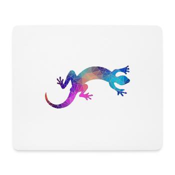 gecko - Tapis de souris (format paysage) - blanc - Devant