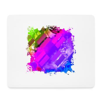 Hip Hop Rap DJ - Tapis de souris (format paysage) - blanc - Devant