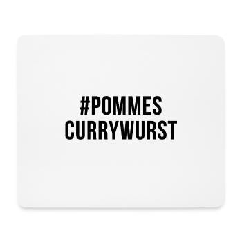 French fries - Mouse Pad (horizontal) - white - Front
