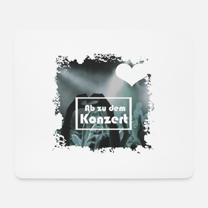 Konzert - Mousepad (Querformat) - Weiß
