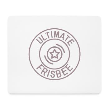 Frisbee Ultimate Frisbee Sport Mannschaft Verein - Mousepad (Querformat) - Weiß - Vorne