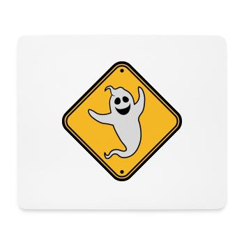 danger caution warning note danger shield vorsi - Mouse Pad (horizontal) - white - Front