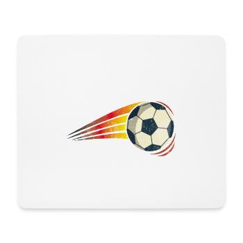 Striker football club team team gift - Mouse Pad (horizontal) - white - Front