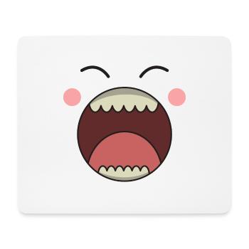 Ungeheuer Halloween Geschenk Kostüm Schrei Comic - Mousepad (Querformat) - Weiß - Vorne
