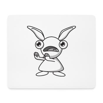 Ungeheuer Ohren Geschenk Halloween Comic fantasy - Mousepad (Querformat) - Weiß - Vorne