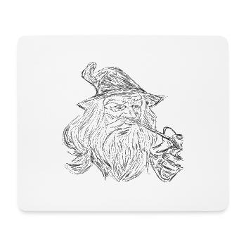 Alter man Geschenk - Mousepad (Querformat) - Weiß - Vorne