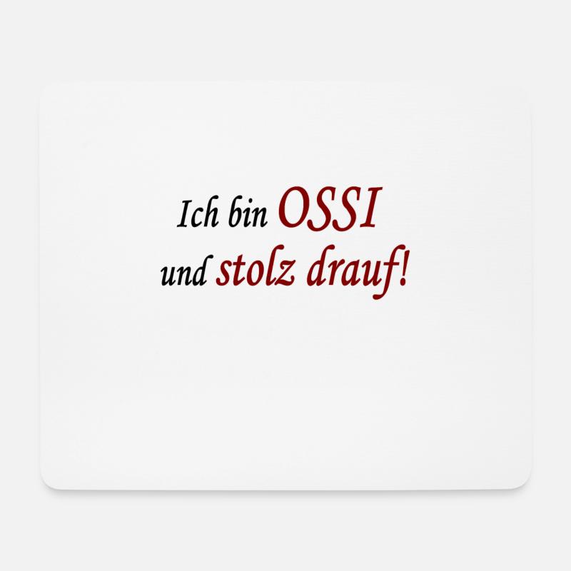Easterner - Mouse Pad (horizontal) - white