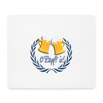O Zapft is - München Maßkrug - Mousepad (Querformat) - Weiß - Vorne