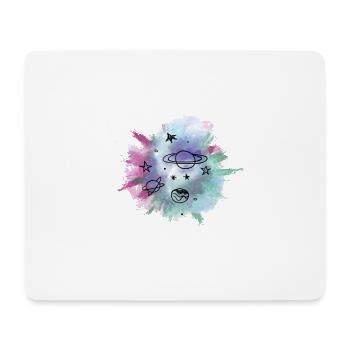 space - Mouse Pad (horizontal) - white - Front