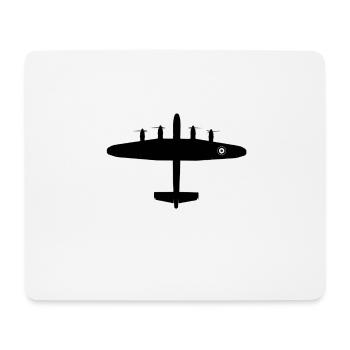 Lancaster WWII Flugzeuge - Mousepad (Querformat) - Weiß - Vorne
