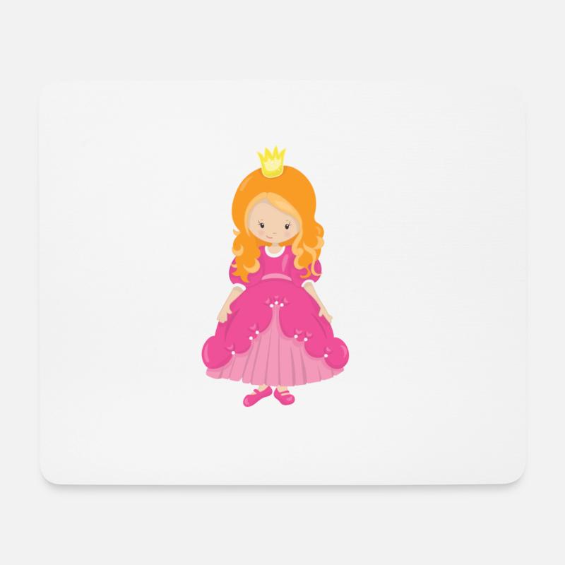 Prinzessin - Mousepad (Querformat) - Weiß