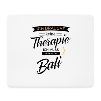 Bali - Tapis de souris (format paysage) - blanc - Devant