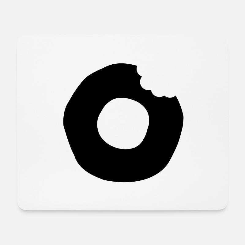 donut - Mouse Pad (horizontal) - white