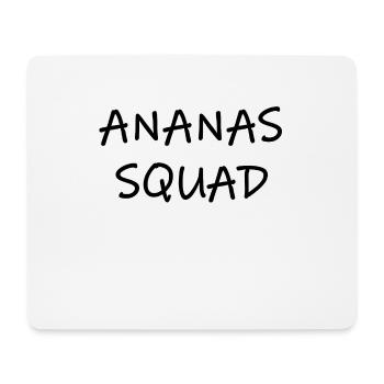 Ananas Ananassquad obst - Mousepad (Querformat) - Weiß - Vorne