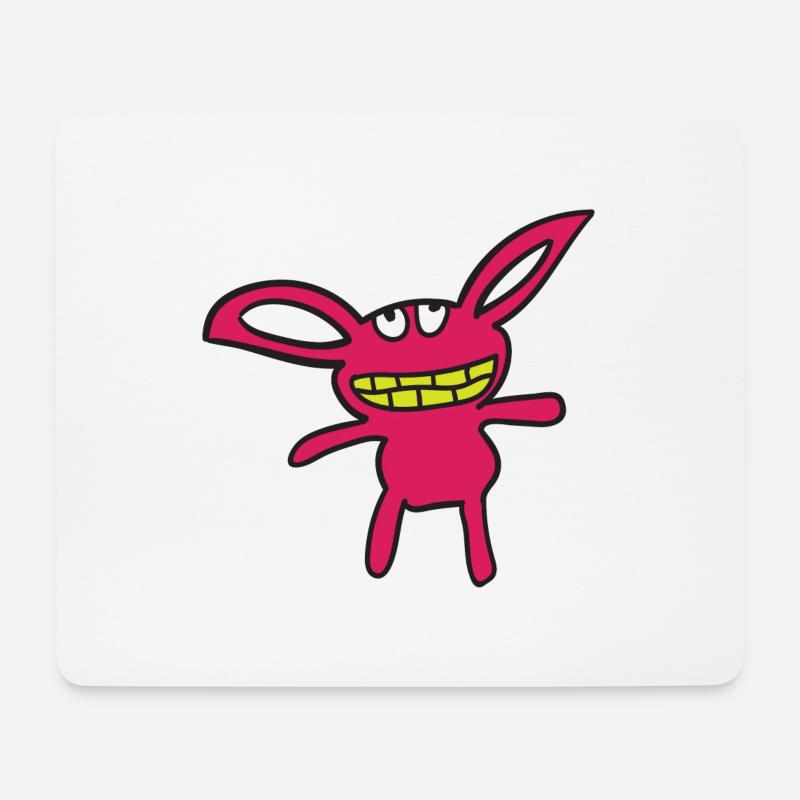 Cartoon Monster - Mouse Pad (horizontal) - white
