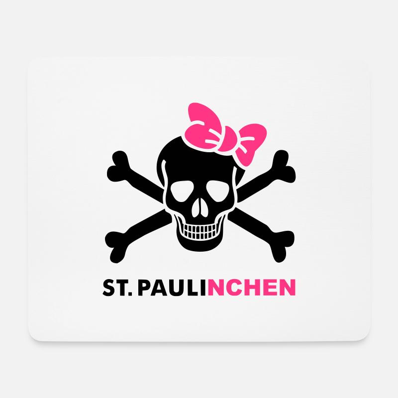 Paulinchen - Mousepad (Querformat) - Weiß