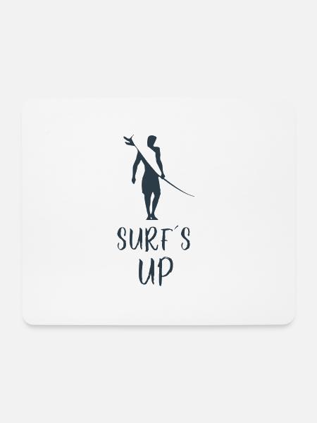 Surfing, surfing, surfing - Mouse Pad (horizontal) - white