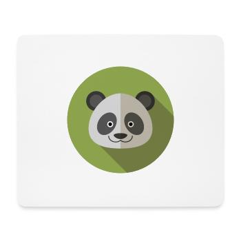 Vector Panda - Mousepad (Querformat) - Weiß - Vorne
