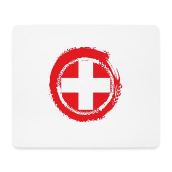 Schweiz Bern Zürich - Mousepad (Querformat) - Weiß - Vorne