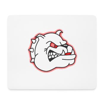 Comic Style Shirt Dog - Mousepad (Querformat) - Weiß - Vorne