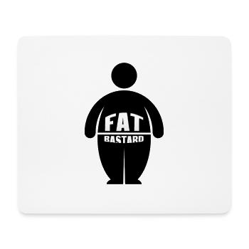 Fat Bastards: Version 2 - Tapis de souris (format paysage) - blanc - Devant