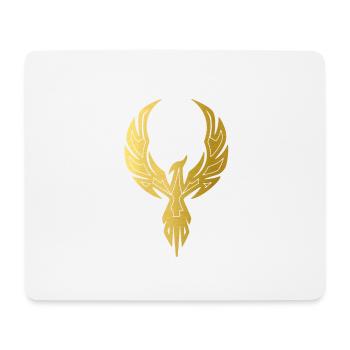 Phoenix doré - Tapis de souris (format paysage) - blanc - Devant