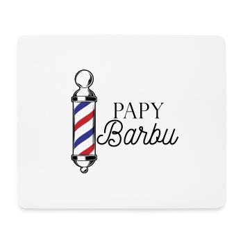 Bearded grandpa - Mouse Pad (horizontal) - white - Front