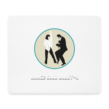 Pulp Fiction Dance - Mousepad (Querformat) - Weiß - Vorne