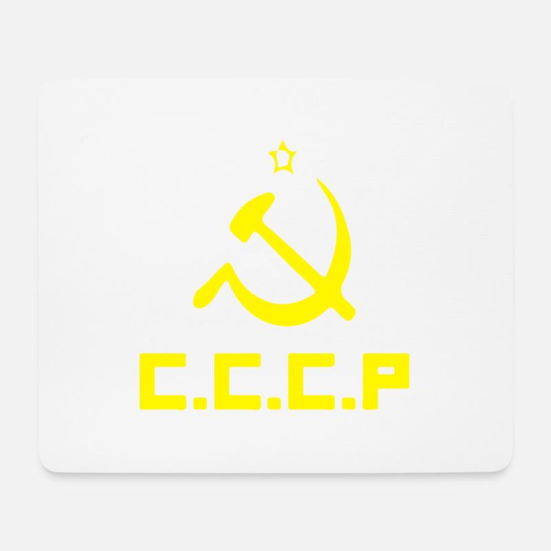 sovietunioncccp - Tapis de souris (format paysage) - blanc