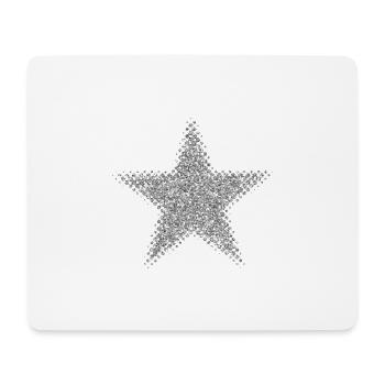 star - Mouse Pad (horizontal) - white - Front