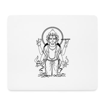 Lord Dhanvantari 5 - Mousepad (Querformat) - Weiß - Vorne