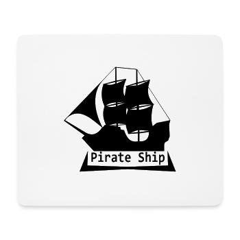 Piraten Schiff Pirate Boat Captain - Mousepad (Querformat) - Weiß - Vorne