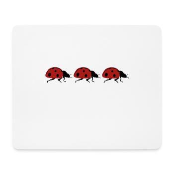 ladybug - Mouse Pad (horizontal) - white - Front