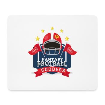 Sports Shirt • Football Helmet • Gift - Mouse Pad (horizontal) - white - Front