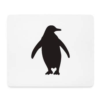 manchot - Tapis de souris (format paysage) - blanc - Devant