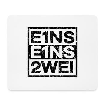 Freiwillige Feuerwehr 112 Feuerwehrmann Geschenk - Mousepad (Querformat) - Weiß - Vorne